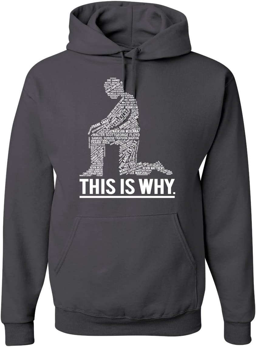 Black Lives Matter Graphic Hoodie for Justice and Pride