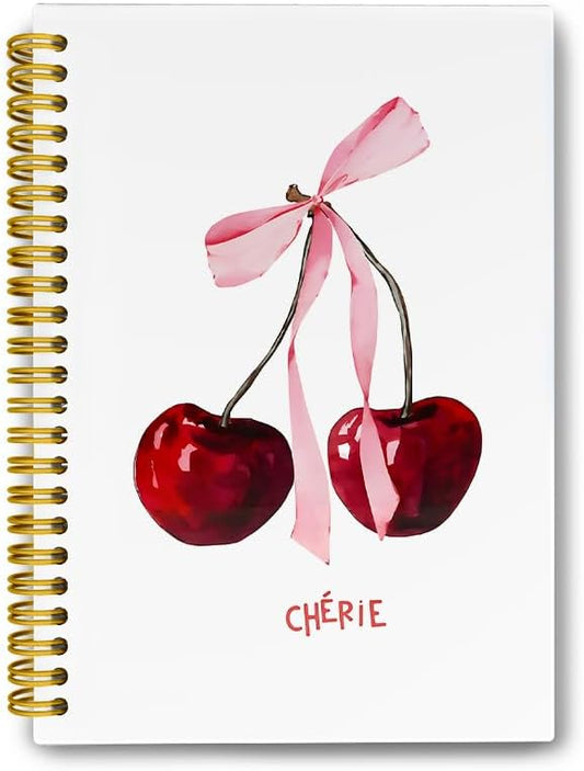 Pink Bow Coquette Journal for Teen Girls - Trendy & Funky Campus Notebook
