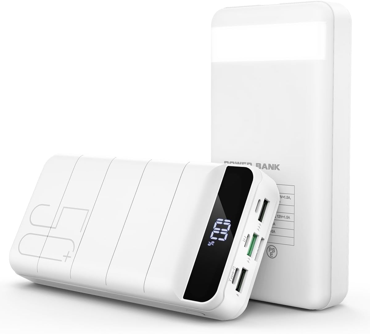 Portable Charger Power Bank 50000mAh with Fast Charging Features