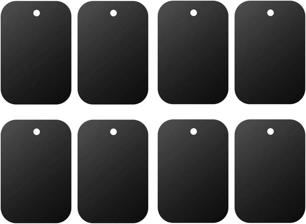 8Pack Metal Plates for Strong Magnetic Phone Mount