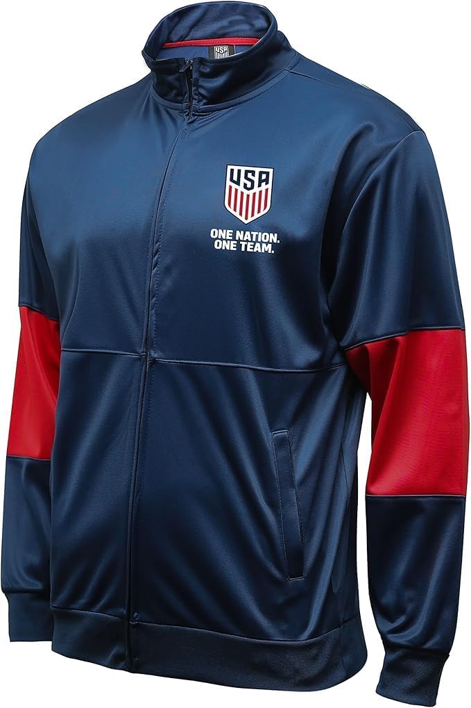 US Soccer Federation Track Jacket - Unisex Adult by Icon Sports