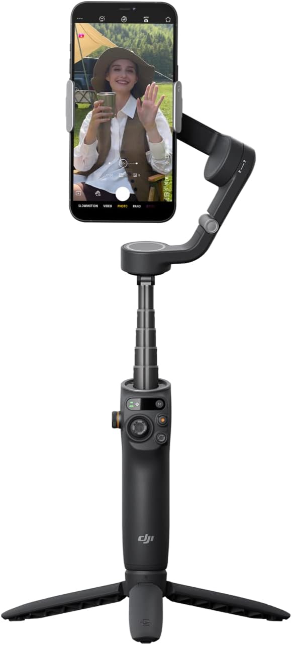 DJI Osmo Mobile 6 Gimbal Stabilizer for Smooth Vlogging Shots