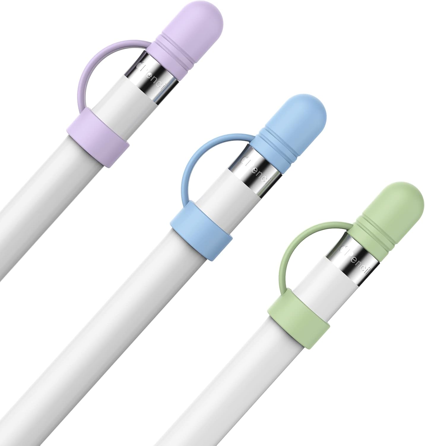 Anti-Lost Silicone Cap 3 Pack for Apple Pencil 1st Gen