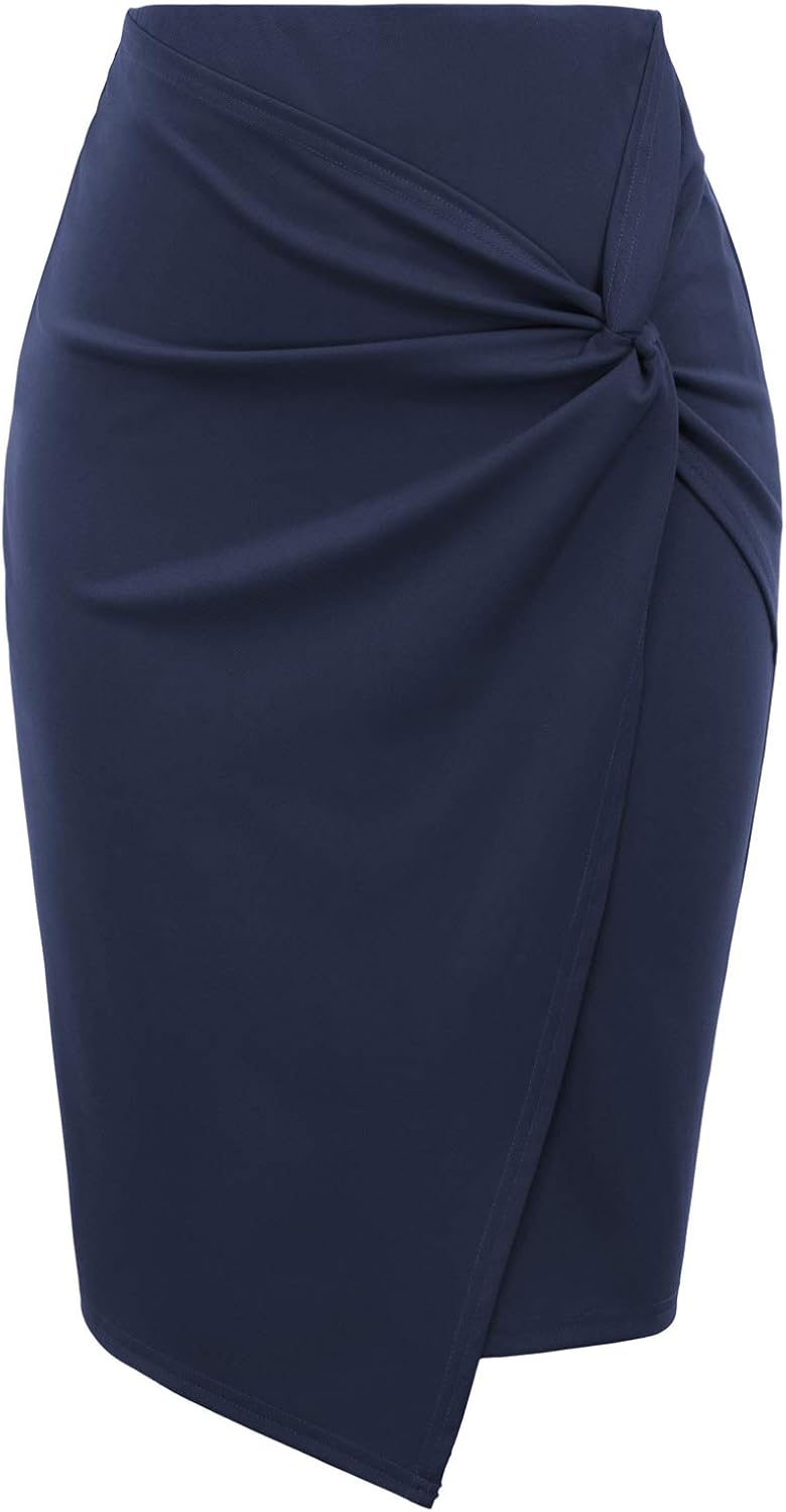 Kate Kasin Pencil Skirts for Women - Elegant Bodycon 28ft