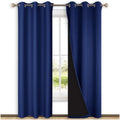 NICETOWN Complete 100% Blackout Curtains, Thermal Insulated Drapes