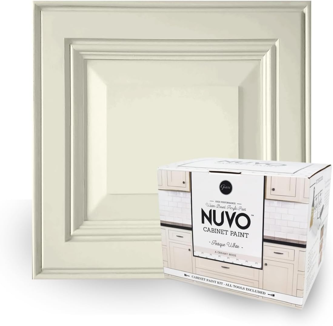 Nuvo Antique White Cabinet Makeover Kit for Easy DIY Projects