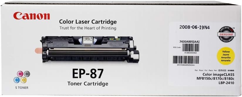 Vibrant Yellow Toner for Canon MF8170c