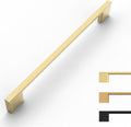 10 Pack Gold Cabinet Pulls 8.8 in Handles for Kitchen Cabinets