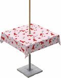Valentine's Day Waterproof Tablecloth - Romantic Pink