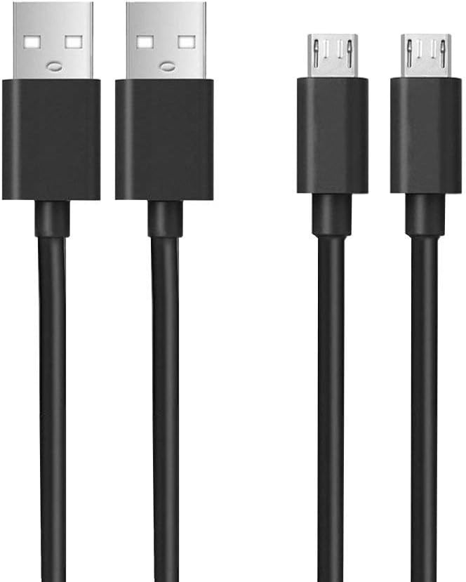 Fast Charge 2-Pack USB Micro Cables for Samsung Galaxy Devices by TONIWA