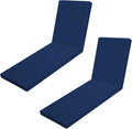 Outdoor Chaise Lounge Cushions for Patio, 71in x 22in x 3in