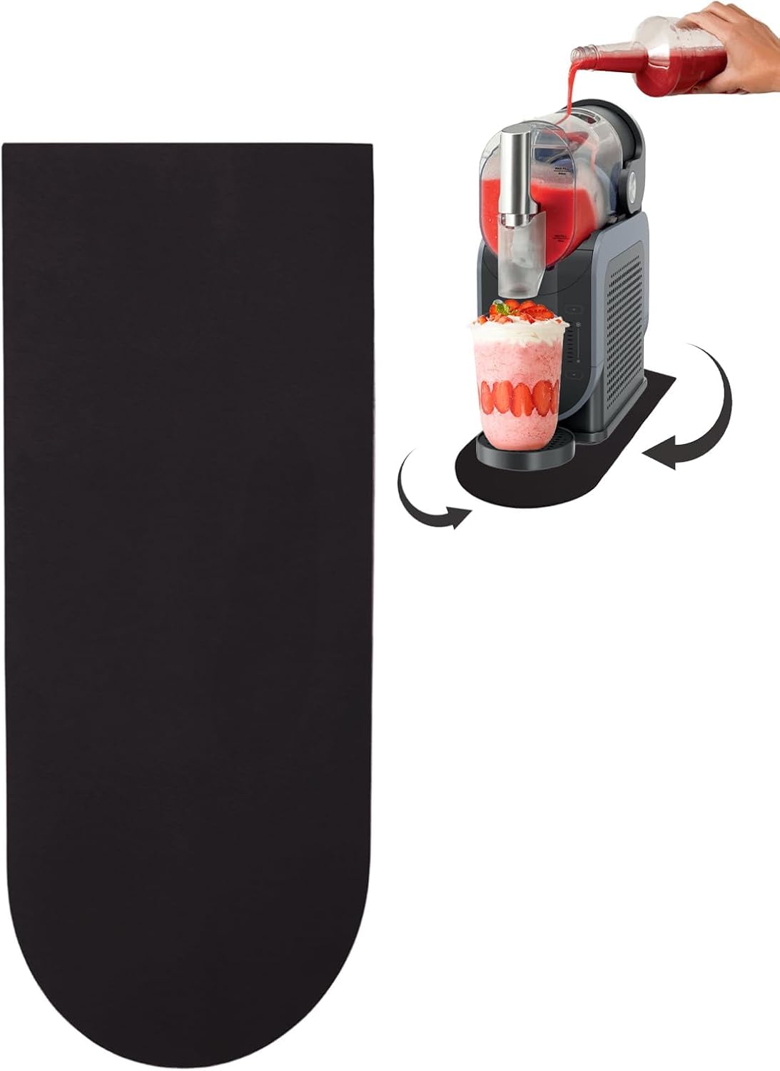 Ninja Slushie Machine Sliding Pad - Quick Drink Slide!