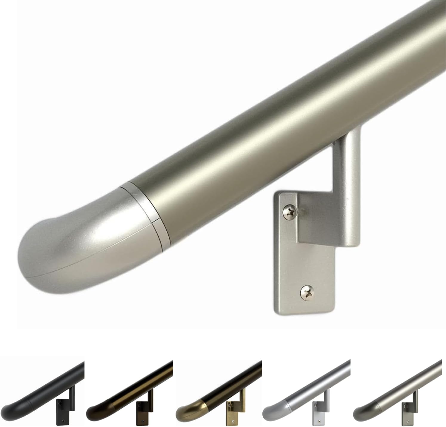 Promenaid 13ft ADA Handrail Kit - Champagne Indoor/Outdoor Railing