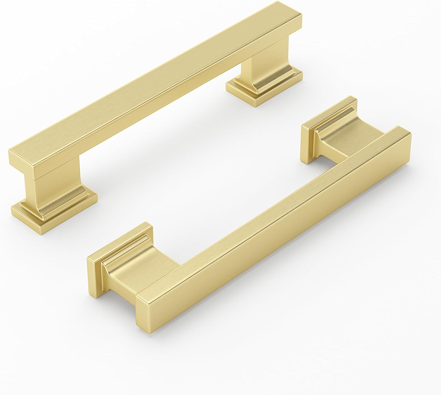 Gold Cabinet Handles for Kitchen Drawers, 20-Pack 3in Pulls