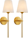 Wall Sconces Sets of 2 Retro Industrial Wall Lamps - Elegant White