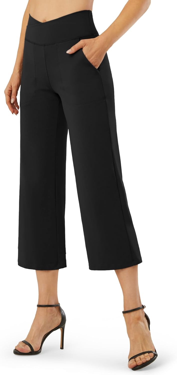 G4Free Wide Leg Capri Pants: Stylish & Functional