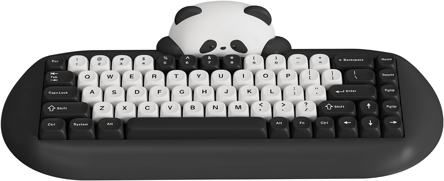 YUNZII C68 Panda Wireless Mechanical Gaming Keyboard Review