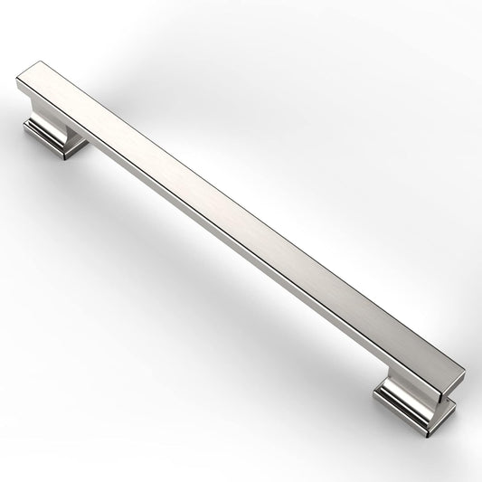 Asidrama 10 Pack 7.5 Inch Brushed Satin Nickel Cabinet Pulls