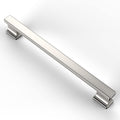 7 in Brushed Satin Nickel Cabinet Handles 6 Pack - Sturdy Replacement