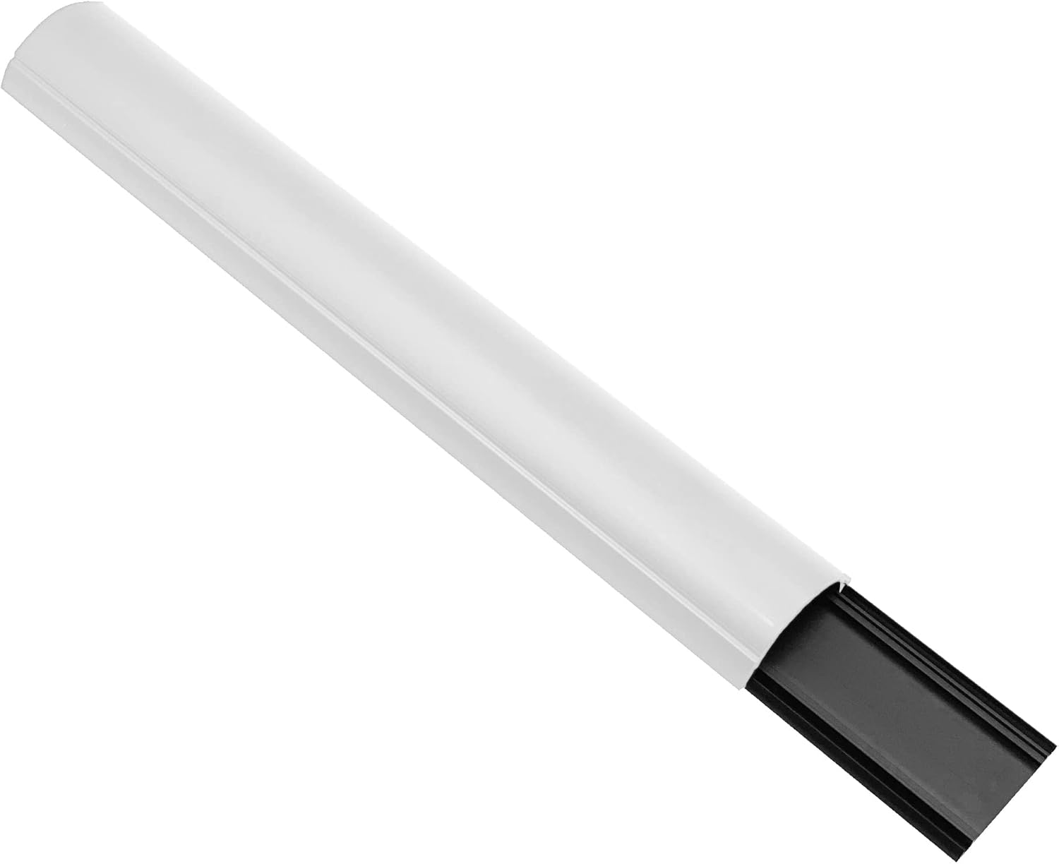 Electriduct Premium Cable Shield Floor Cord Cover - Large White