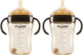 PPSU Weighted Straw Cup with Handles Toddlers Transition Cup - No