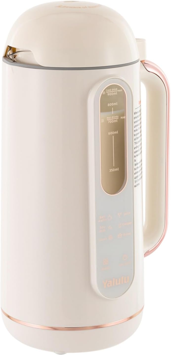 6-in-1 Nut Milk Maker & More! Low Noise, 10 Blades
