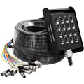 12 Channel XLR Snake Cable - 100 ft Stage and Studio