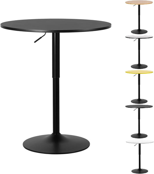 Height Adjustable Round Bar Table for All Settings - Athena Collection