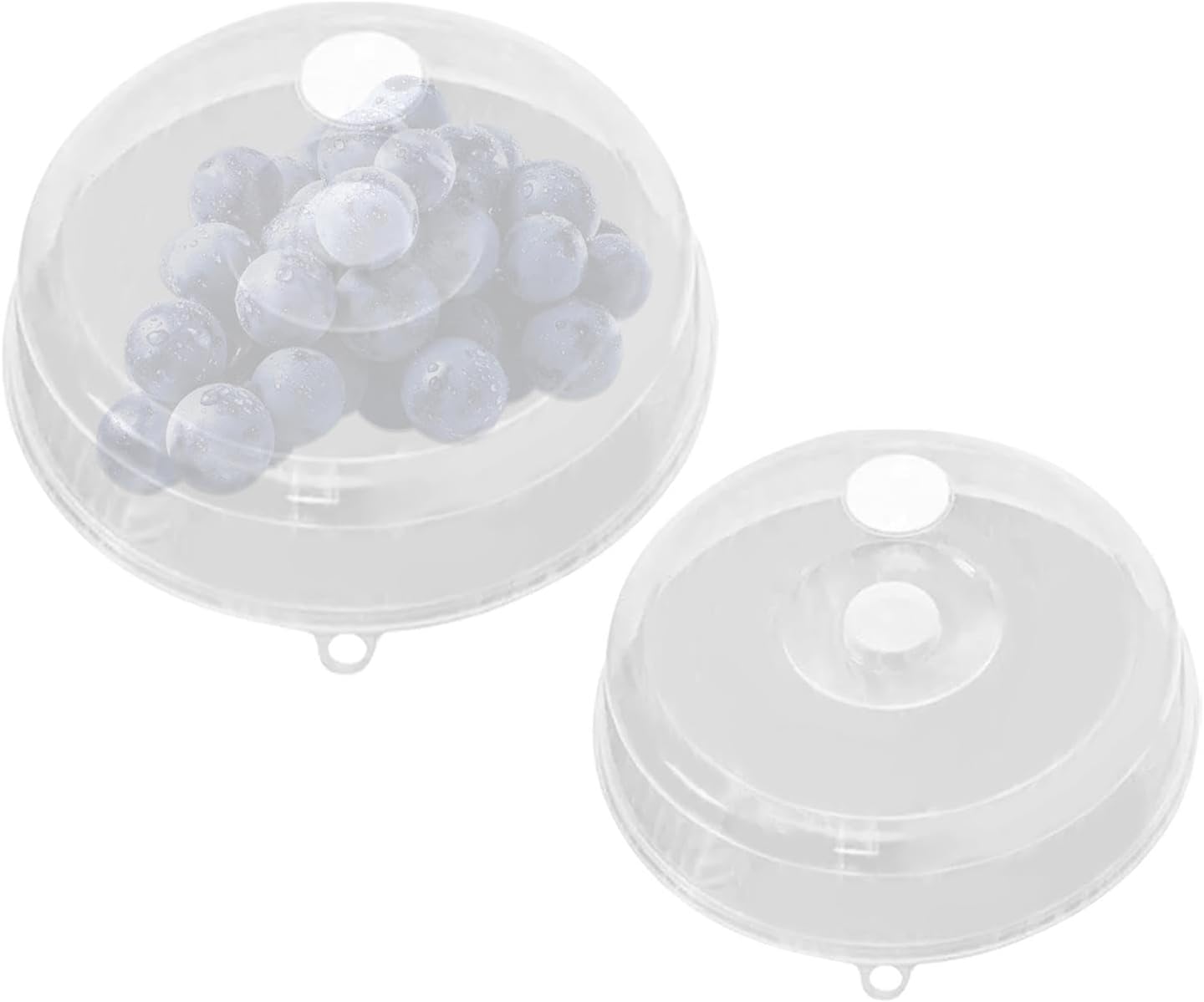 Anti-Splatter Microwave Plate Cover - Guard Lid Vents