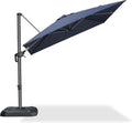 Purple Leaf 8 ft Cantilever Square Patio Umbrella - Versatile Shade