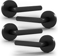 Mega Handles Ronn Dummy Door Handles 4 Pack - Matte Black Upgrade