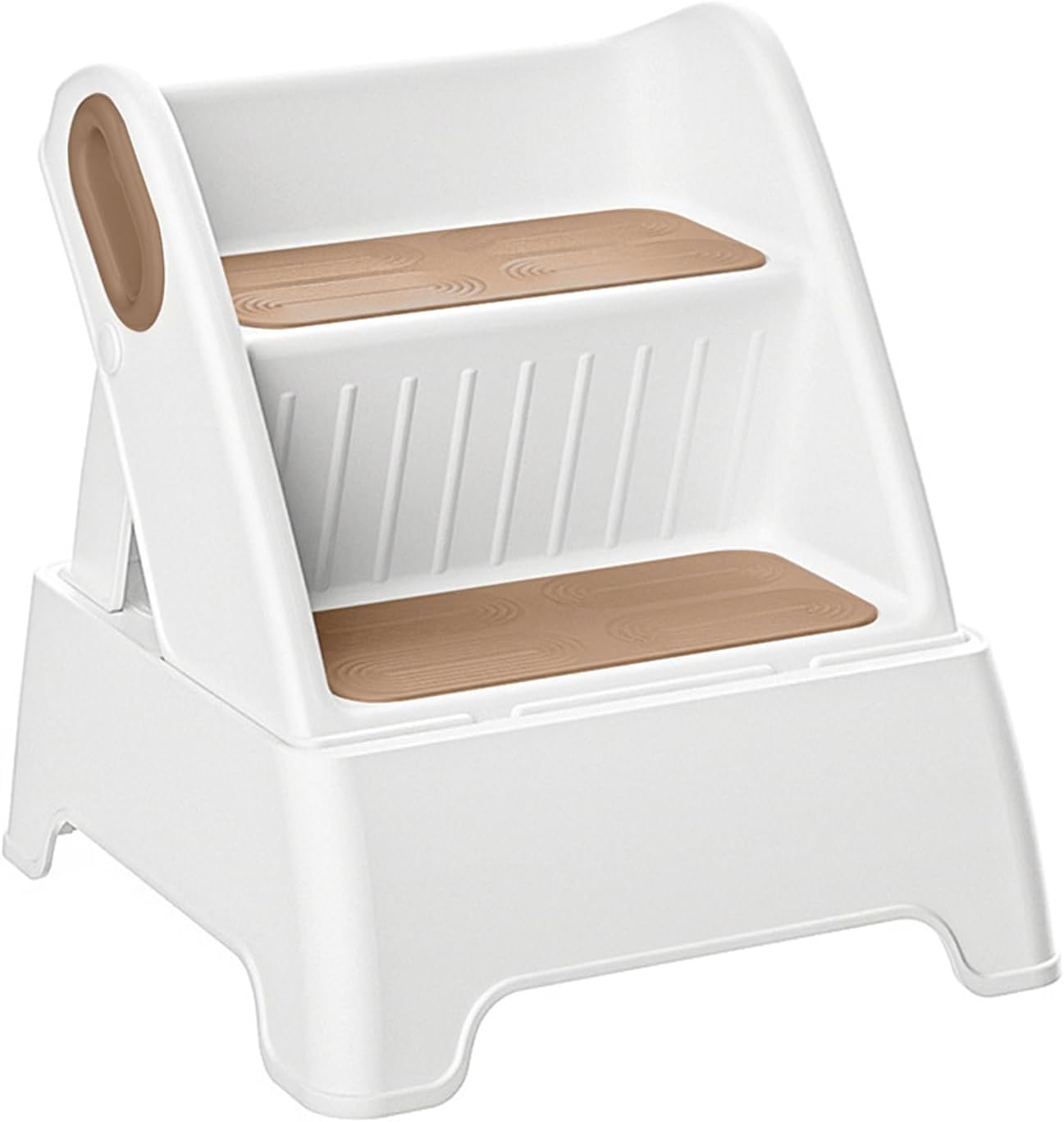Two Step Stool for Kids - Foldable Non-Slip Toddler Stool