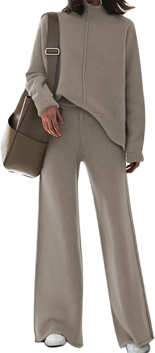 AOHITE Womens 2 Piece Outfit Sets for Comfy Everyday Wear