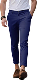 GINGTTO Mens Dress Pants Slim Fit Chino Pants for Men (Style 2M1Y)