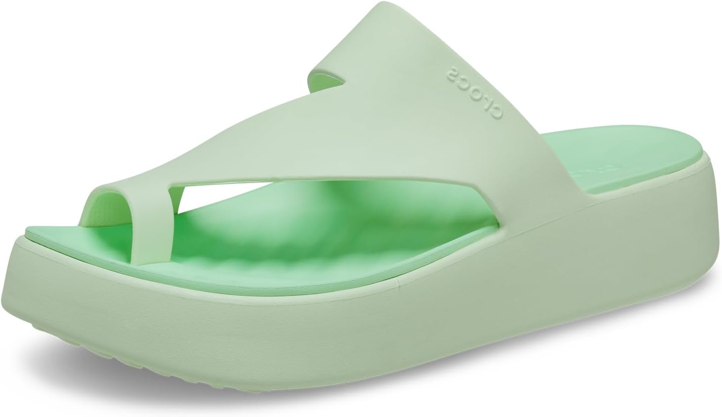Crocs Women's Getaway Toe Loop Platform Sandals for Comfort