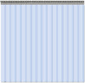 VIZ-PRO 16PCS Strip Door Curtain for 8ft X 7ft Doors, 84in X 96