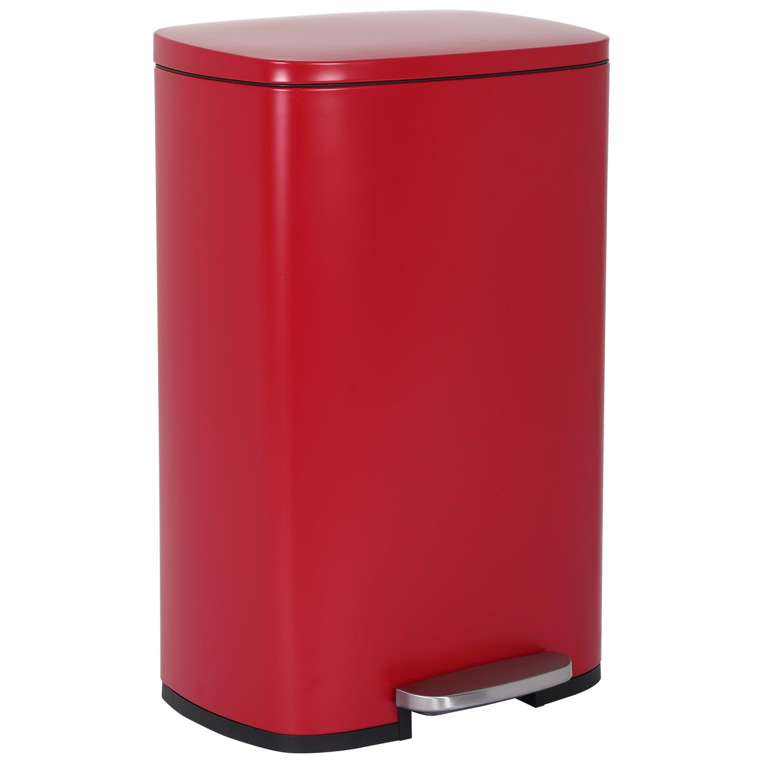13 Gallon Kitchen Trash Can with Fingerprint Proof Design