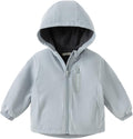 Toddler Windbreaker Jacket Hooded Fleece Lined - Warm, Packable