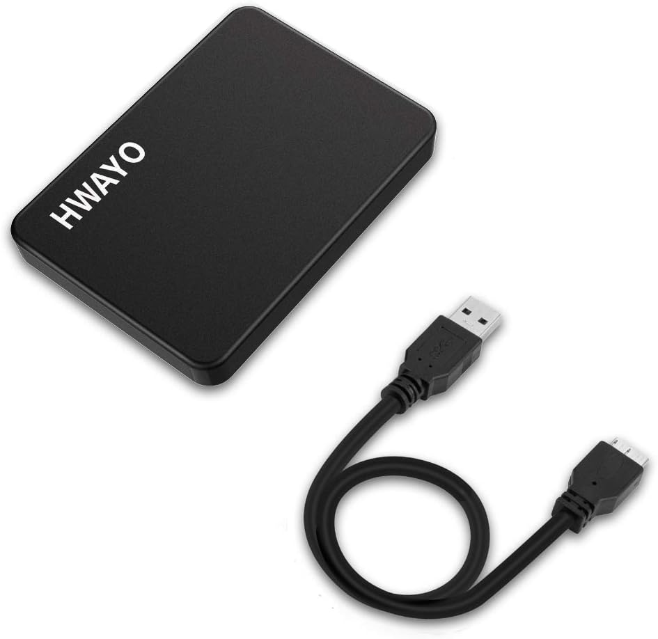 1TB Ultra Slim Portable External HDD for All Devices