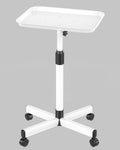 Salon Tray on Wheels Adjustable Tattoo Tray Trolley Cart for Hair
