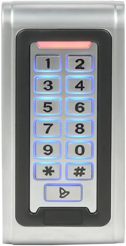 MENGQI-CONTROL Waterproof IP68 RFID Keypad for Access Control