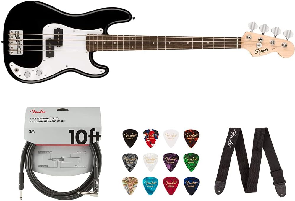 Fender Mini Precision Bass Bundle: Play Anywhere with Accessories