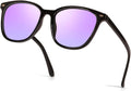 Polarized Mirrored Sunglasses for Women - Trendy Square Shades