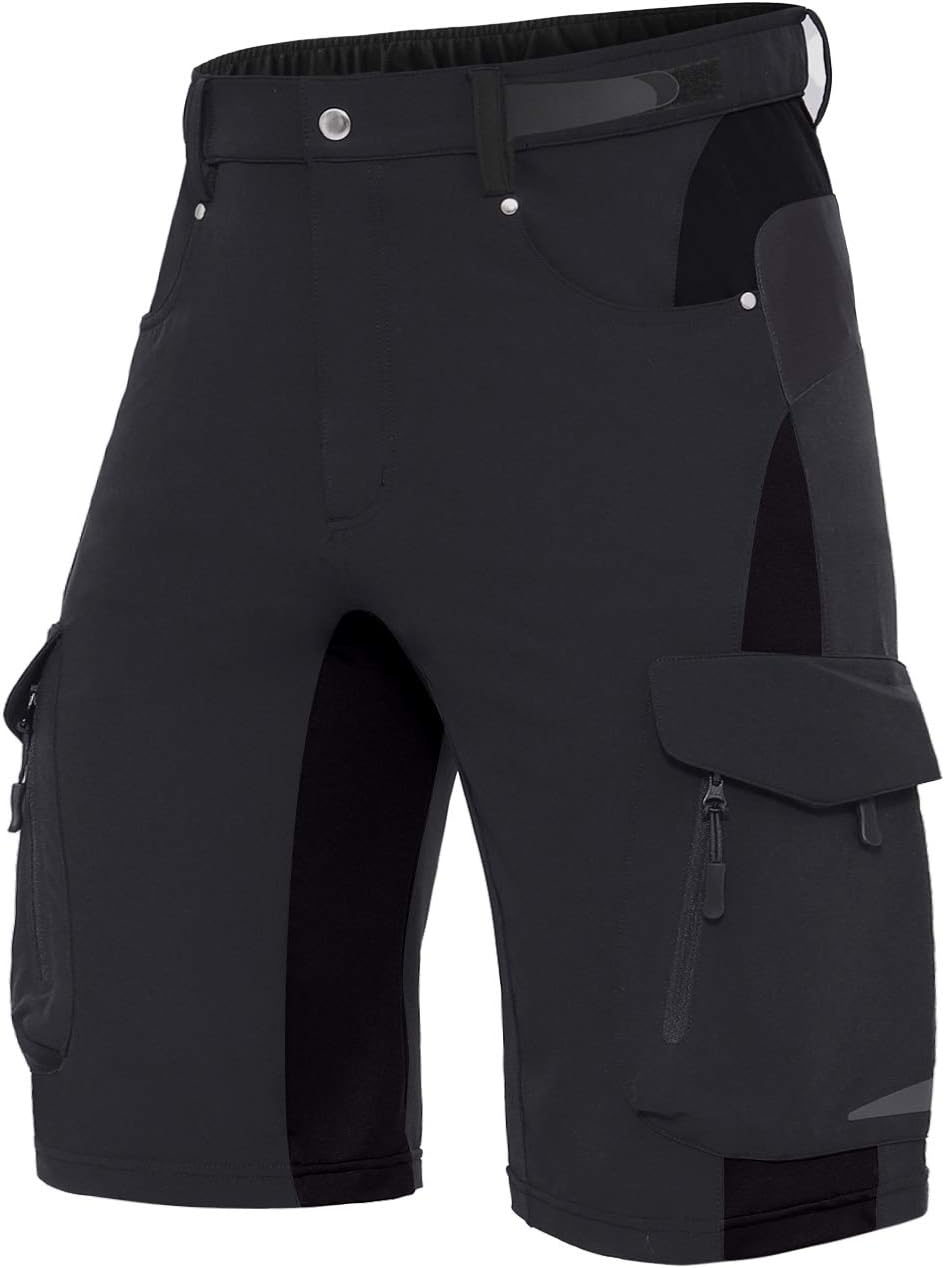 XKTTAC Men's Outdoor Quick Dry Lightweight Stretchy Hiking Shorts