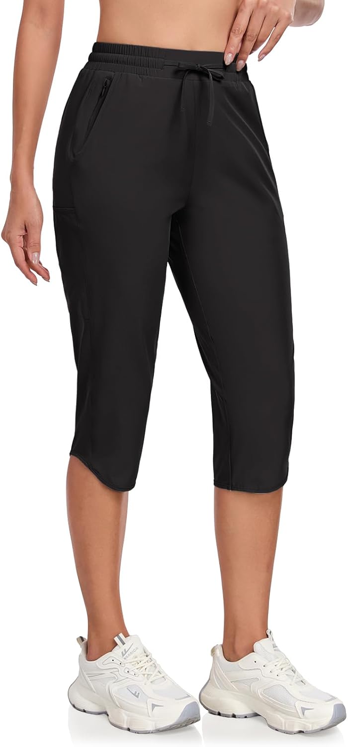6-Pocket Quick-Dry Capri Pants: Stay Organized On-the-Go