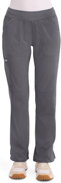 Cherokee Women Scrub Pant with Straight Leg Pull-on Pant - Mid Rise