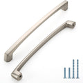 7 Inch (177mm) Kitchen Cabinet Handles 10 Pack - Brushed Satin Nickel