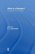 What is a Disaster? - A Comparative Social Science