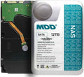 MDD 12TB 7200RPM SATA NAS Hard Drive - High-Density Storage