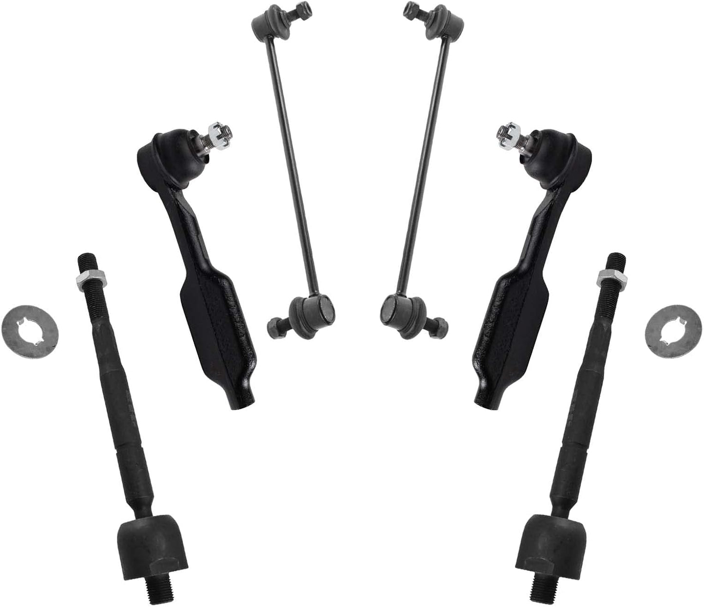TRQ Front Steering & Suspension Kit for 2005-2009 Honda Odyssey